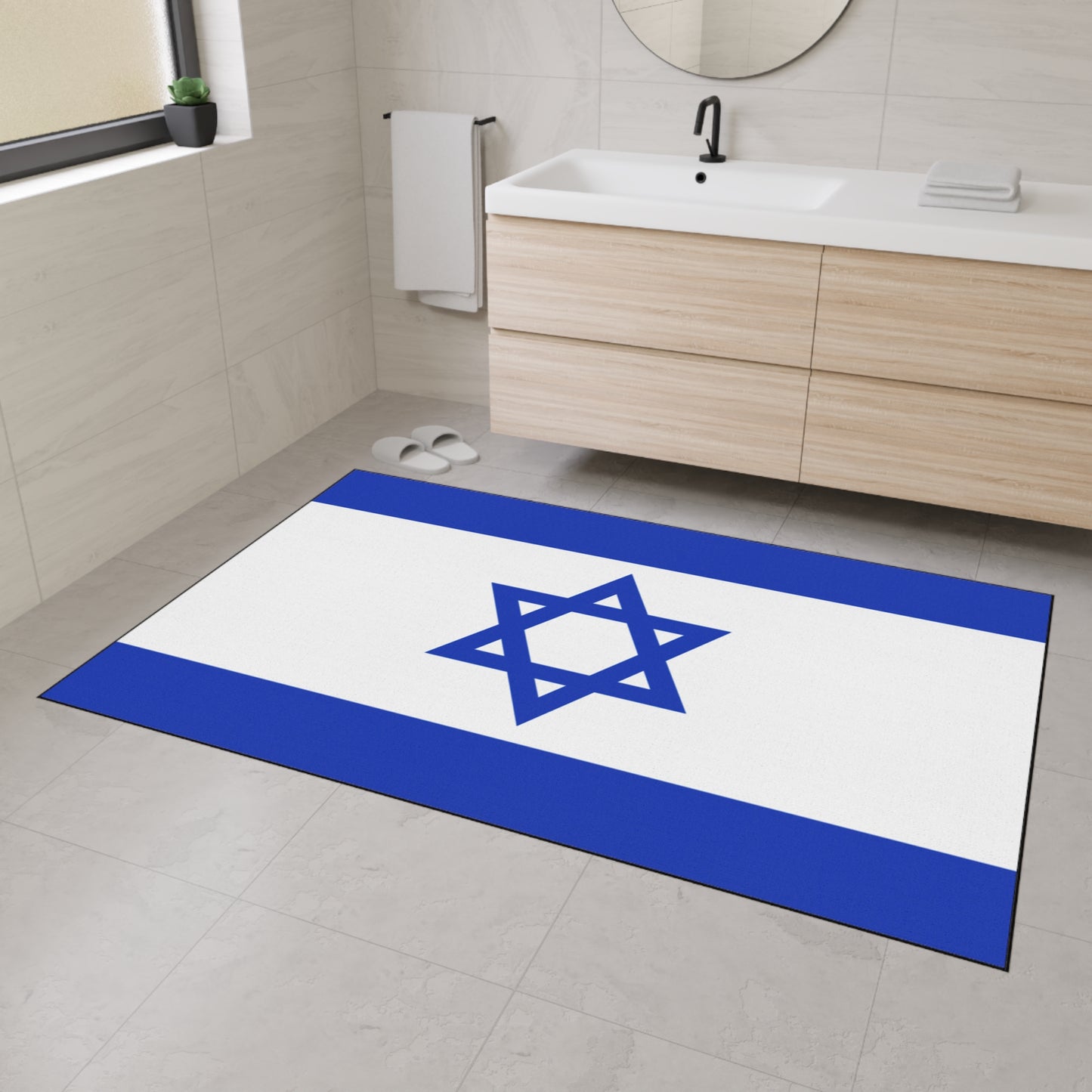 Israel Rubber Doormat – Durable Non-Slip Entry Mat, Weather-Resistant & Easy to Clean, Support Education with Every Purchase