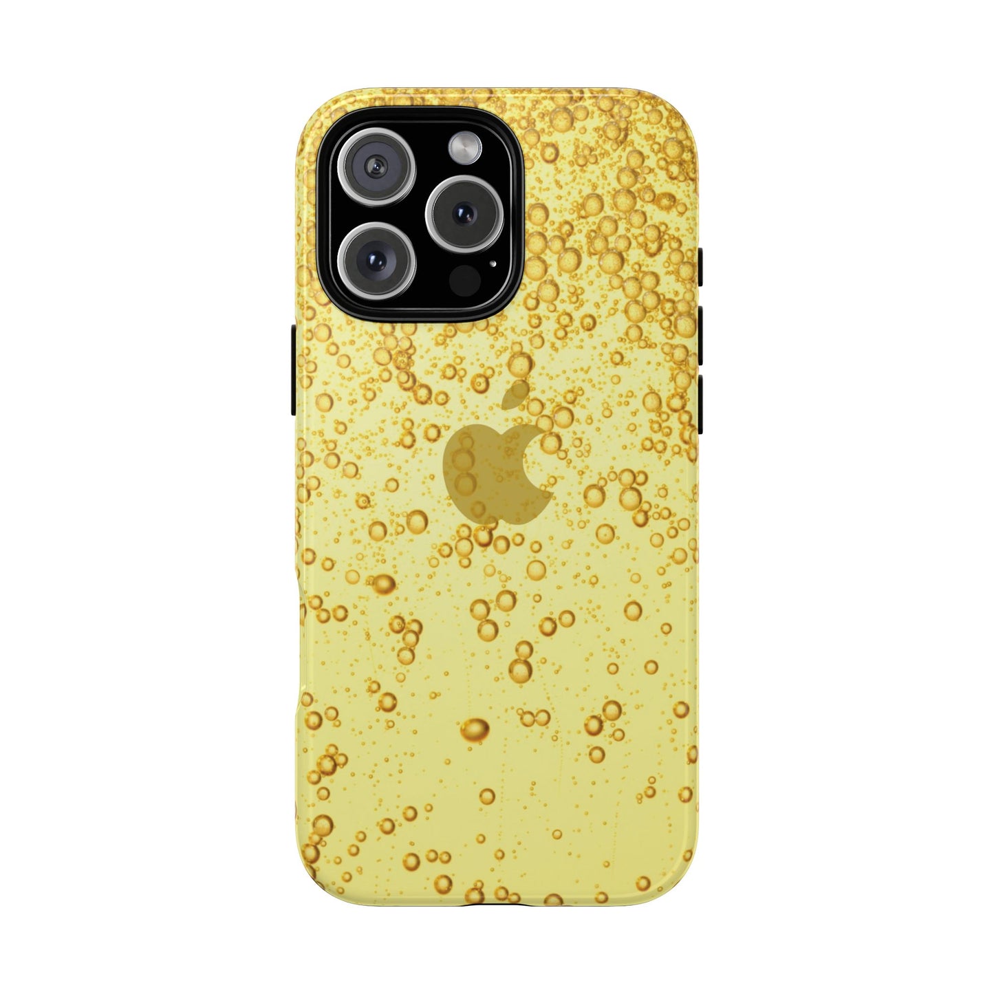 Golden Bubble Phone Case | Tough Cases, Stylish Phone Protection, Unique Tech Accessory, Fun Gift, Trendy Design for All Occasions
