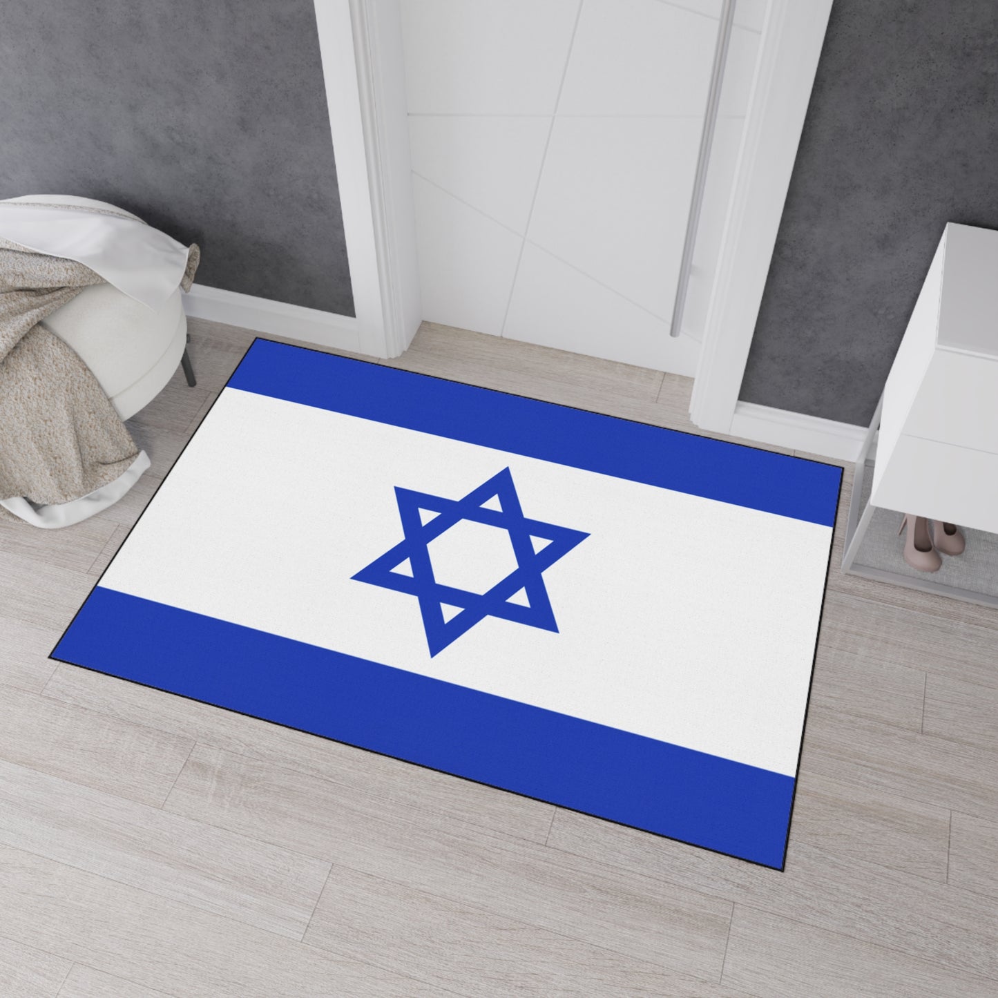Israel Rubber Doormat – Durable Non-Slip Entry Mat, Weather-Resistant & Easy to Clean, Support Education with Every Purchase