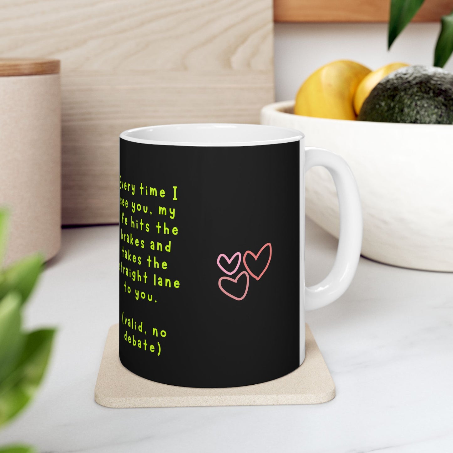 You're the Whole Traffic Light Mug | Funny Coffee Cup, Unique Gift for Him, Quirky Relationship Humor, 11oz, 15oz