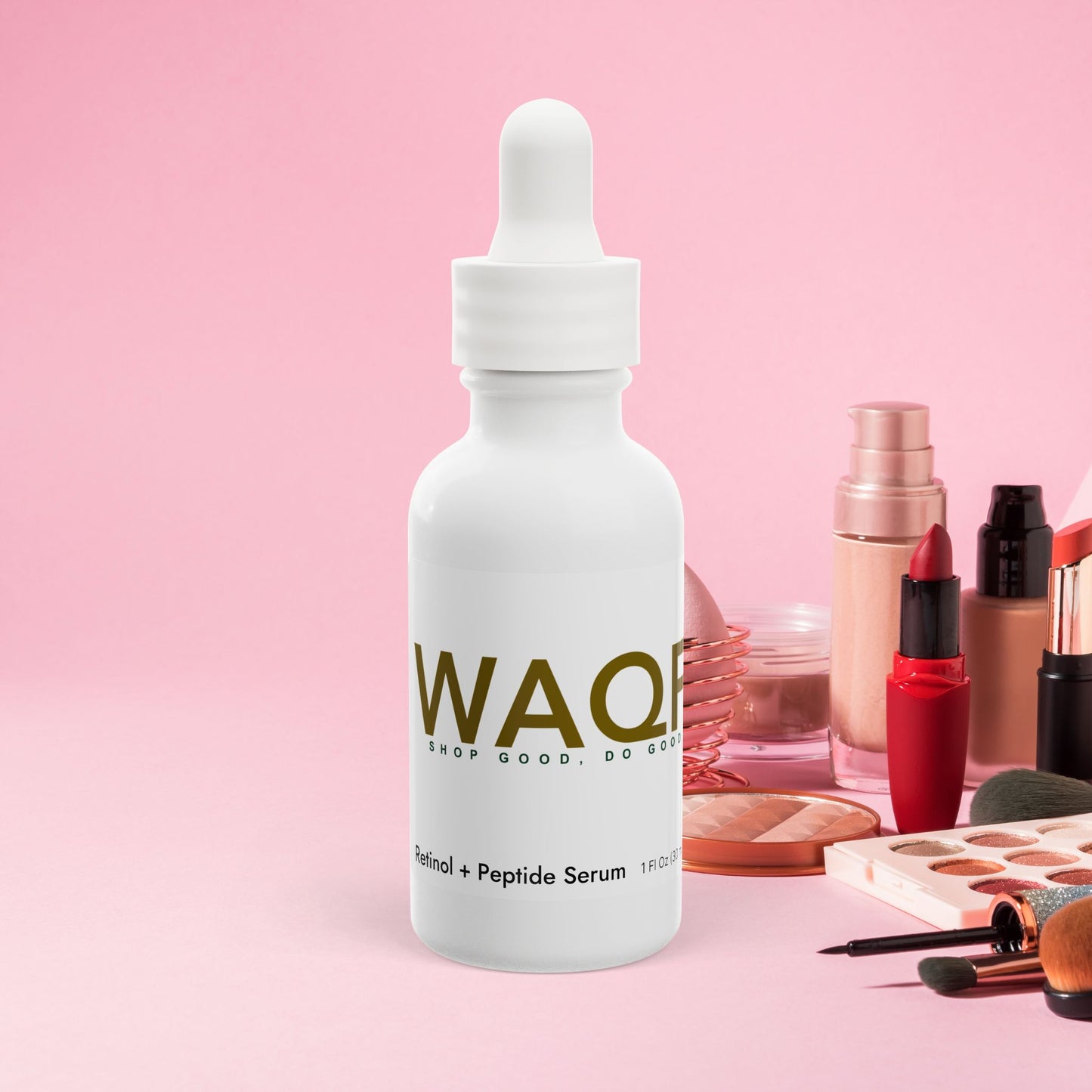 Retinol Serum with Peptides – 1oz Vegan, Fragrance-Free Anti-Aging Face